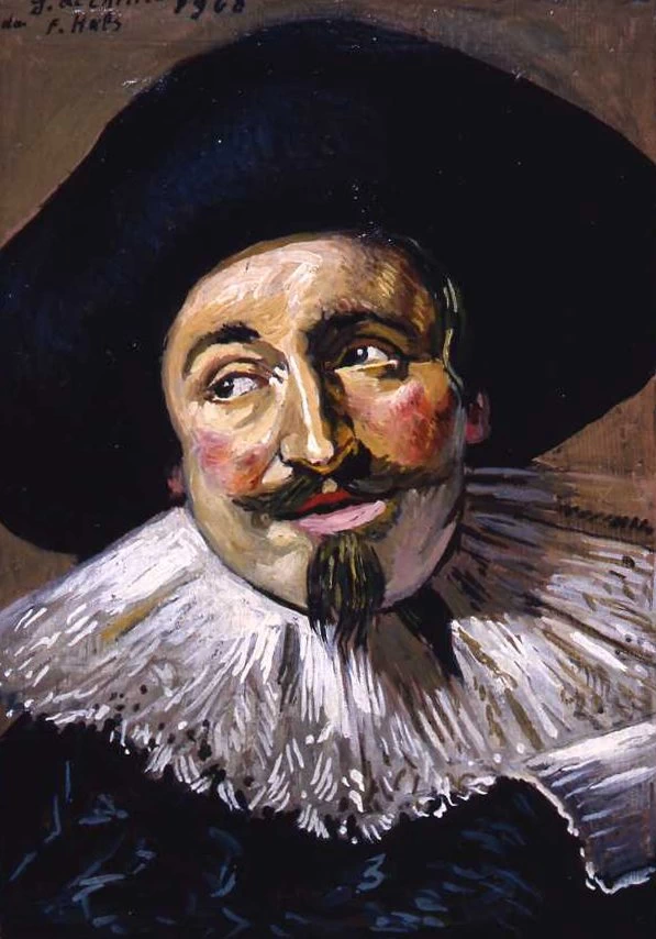 Giorgio De Chirico - 150, Ritratto di gentiluomo da Franz Hals, 1968, Fondazione Giorgio e Isa de Chirico, Roma